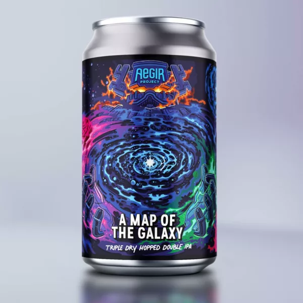 A Map of the Galaxy Triple Dry Hopped Double IPA