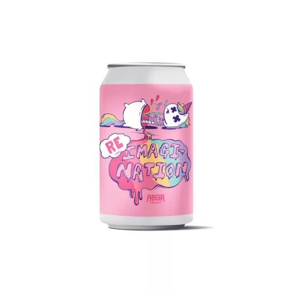 330ml can of Re-imagination Double Cherry Vanilla Sour